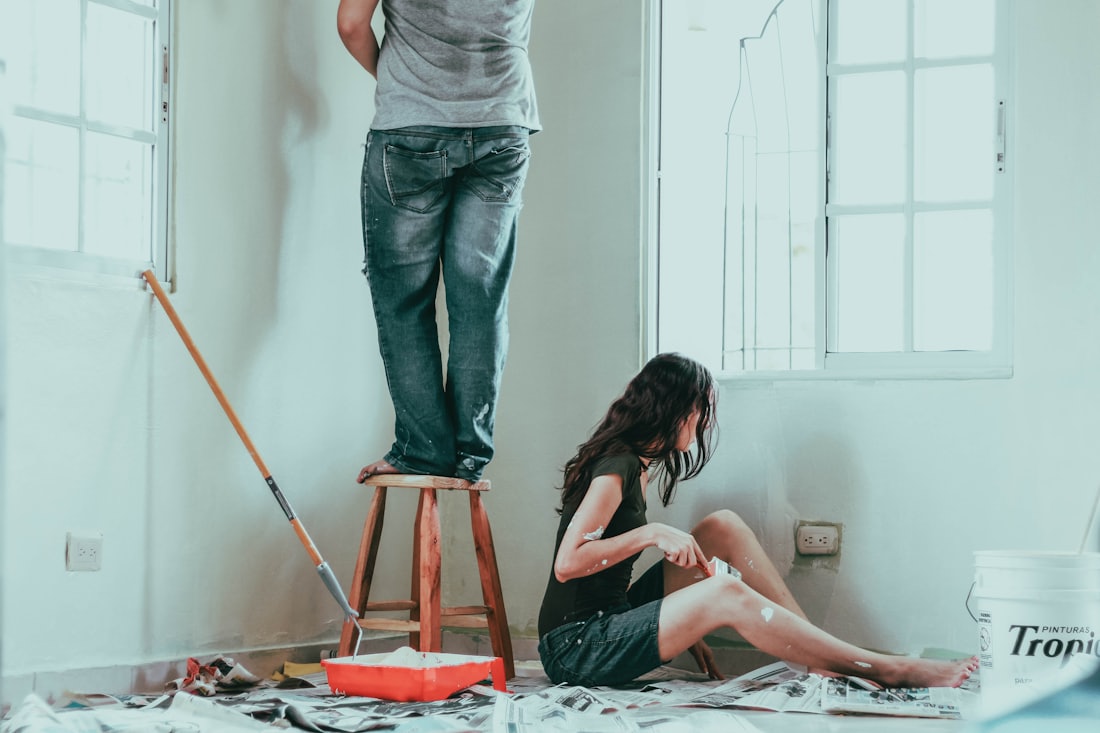 Peinture séjour
